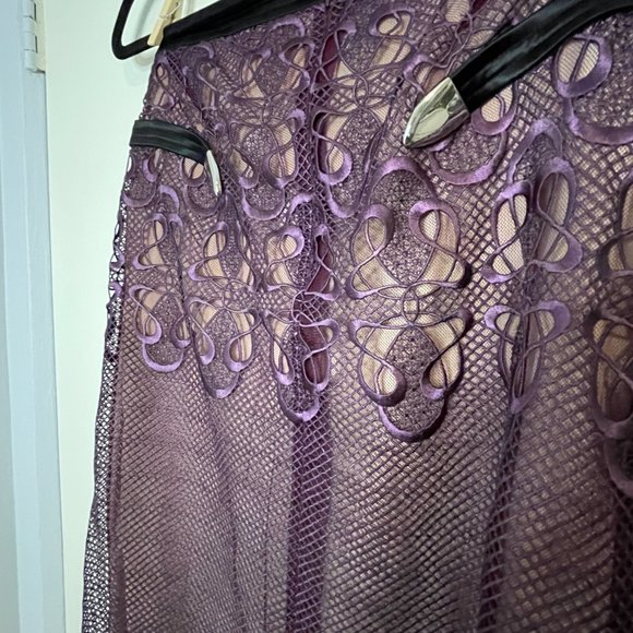 Marios Schwab Guipure Lace Pencil Skirt - Picture 9 of 9